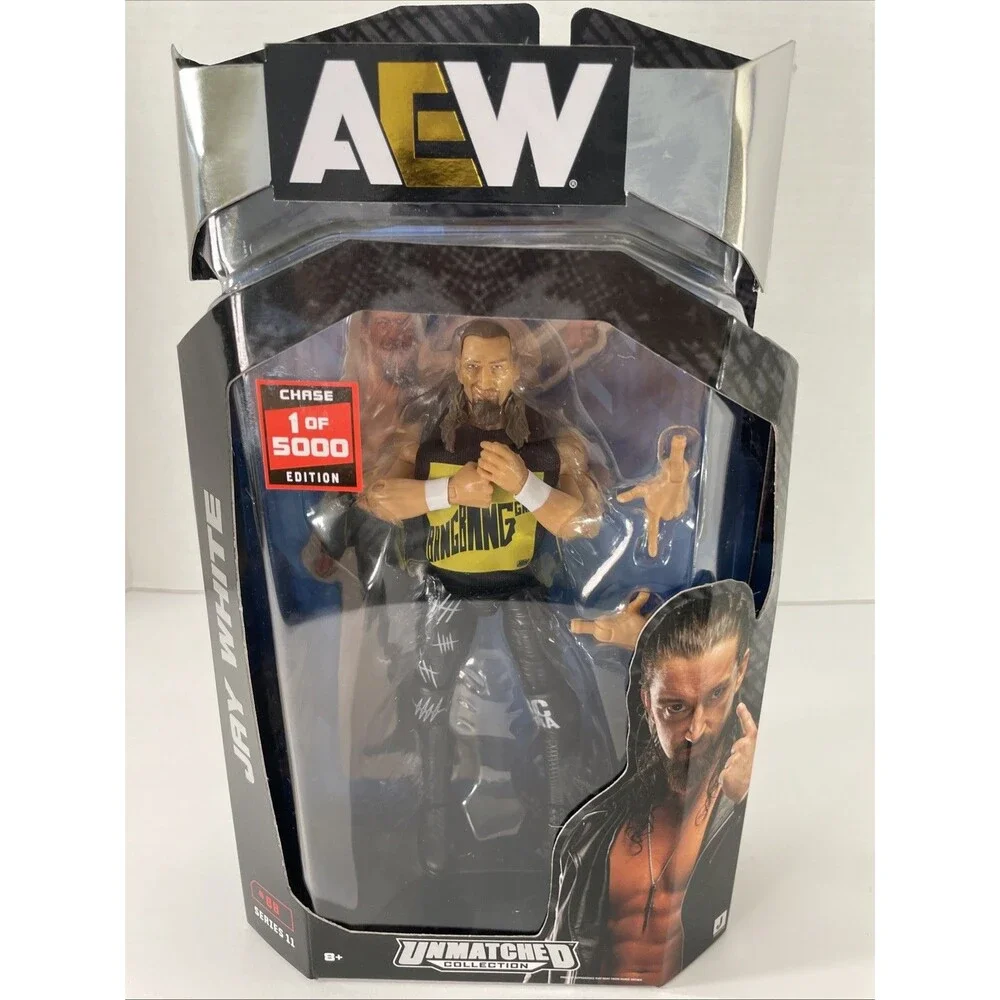 Jay White AEW #88 Series 11 Unmatched Collection 1 of 5000 Chase Edition NEW Lip